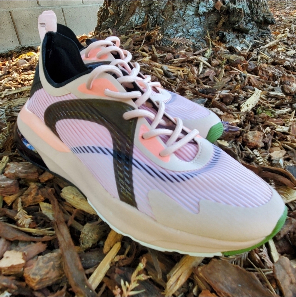 Fabletics Women's Pink Manhattan Air Performance Sneakers - Picture 11 of 13